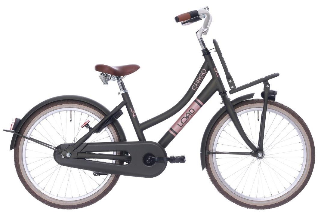 Bikefun Load 20 Inch Meisjes Elegance Mat Groen