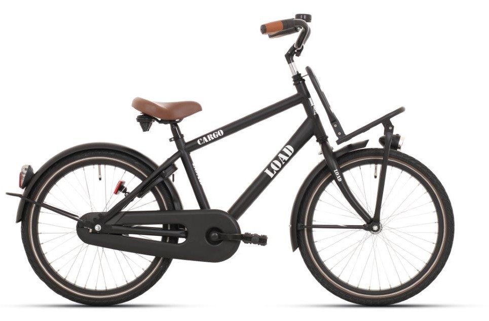 Bikefun Load 20 Inch Jongens Mat Zwart
