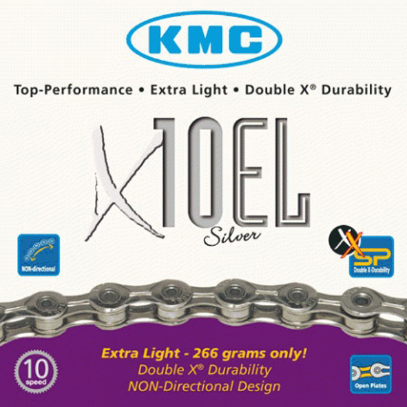 Ketting X10-El 10 Speed Zilver