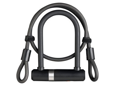 Axa Beugelslot Newton Mini Pro+Cable 100/10