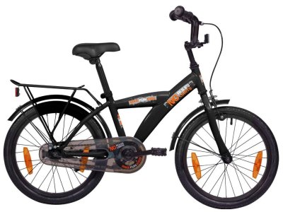 Bikefun No Limit 18 Inch Jongens Mat Zwart