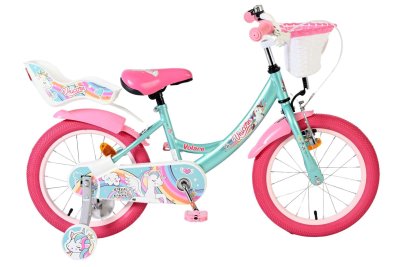 Volare Unicorn 16 Inch Meisjes Groen