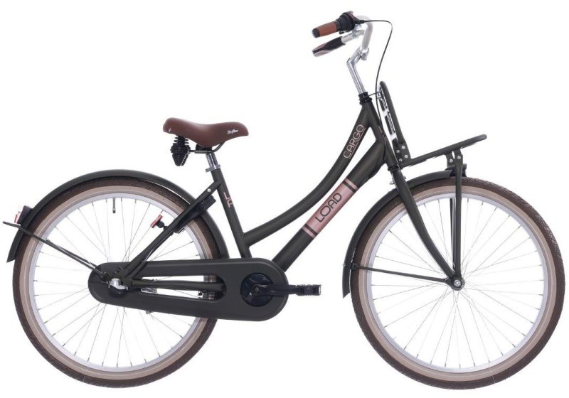 Bikefun Load 24 Inch 3V Meisjes Elegance Mat Groen-31218