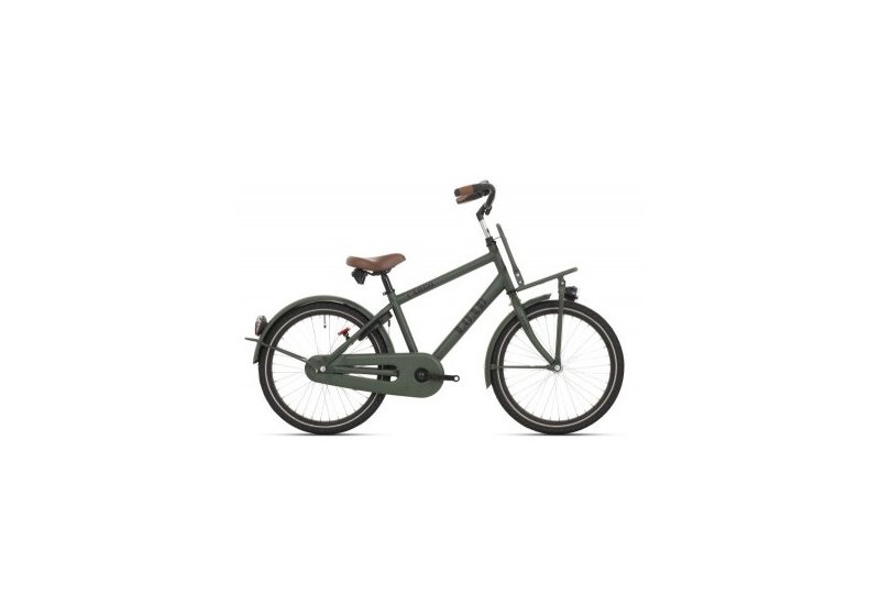 Bikefun Load 20 Inch Jongens Kaki Green Mat-31204
