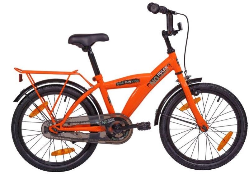 Bikefun No Limit 18 Inch Jongens Oranje-31210