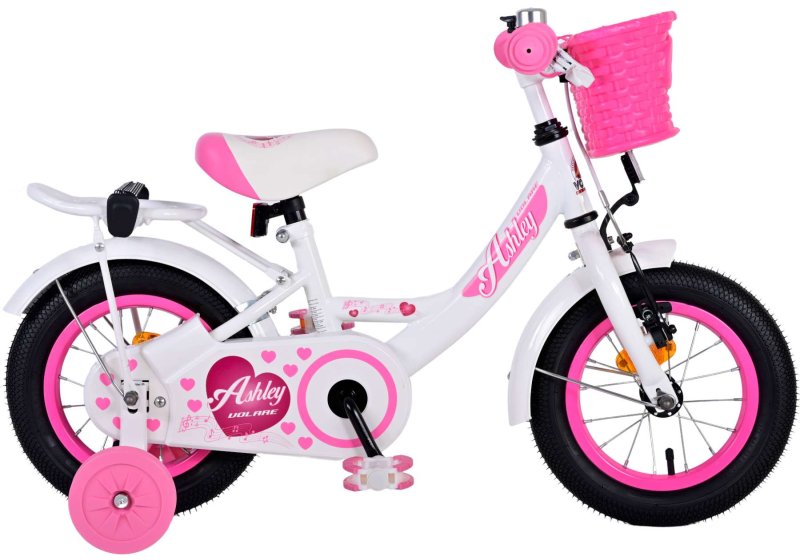 Volare Ashley 12 Inch Meisjes Wit-25086